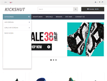 Tablet Screenshot of kickshut.com